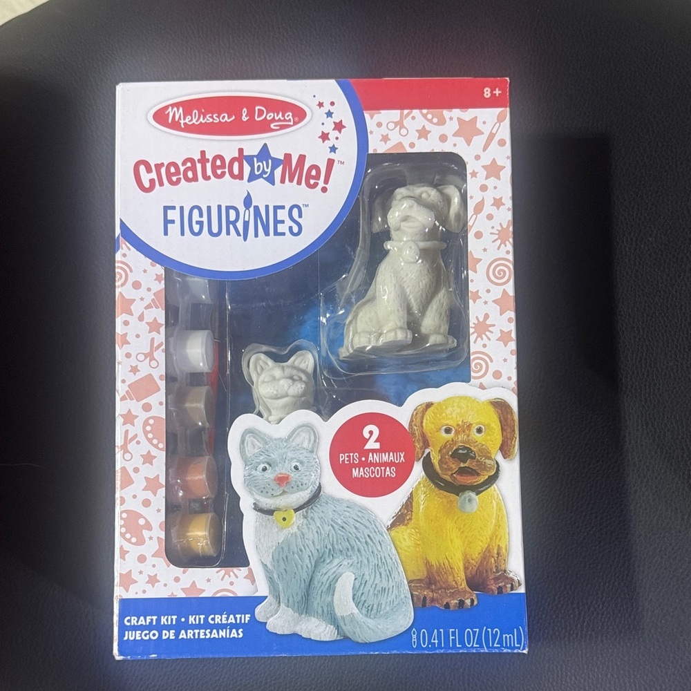 NEW Melissa & Doug Pet Figurine Painting Set - Picture 2 of 4